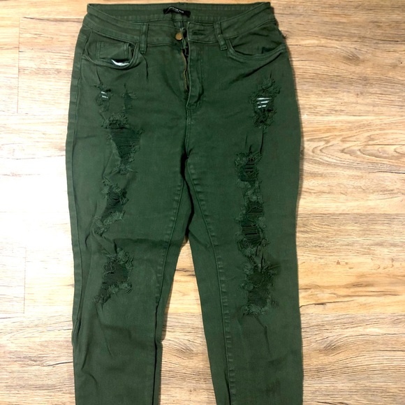 Ripped jeans - jogger style - Picture 1 of 4